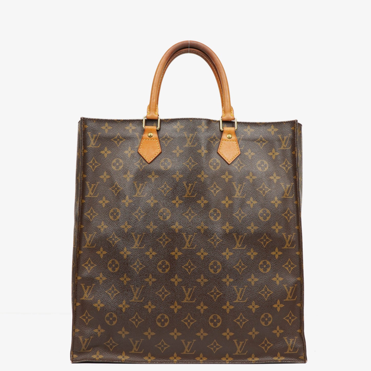 Louis Vuitton Sac Plat Monogram Canvas Bag