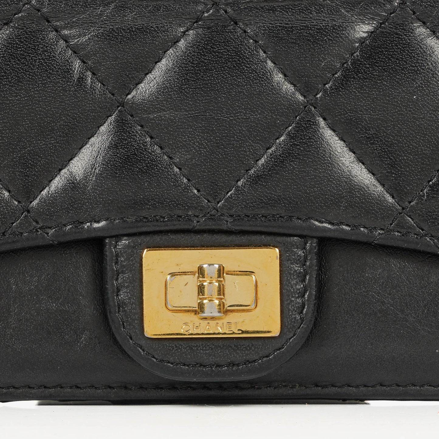 Chanel Black Quilted Leather Coin Purse