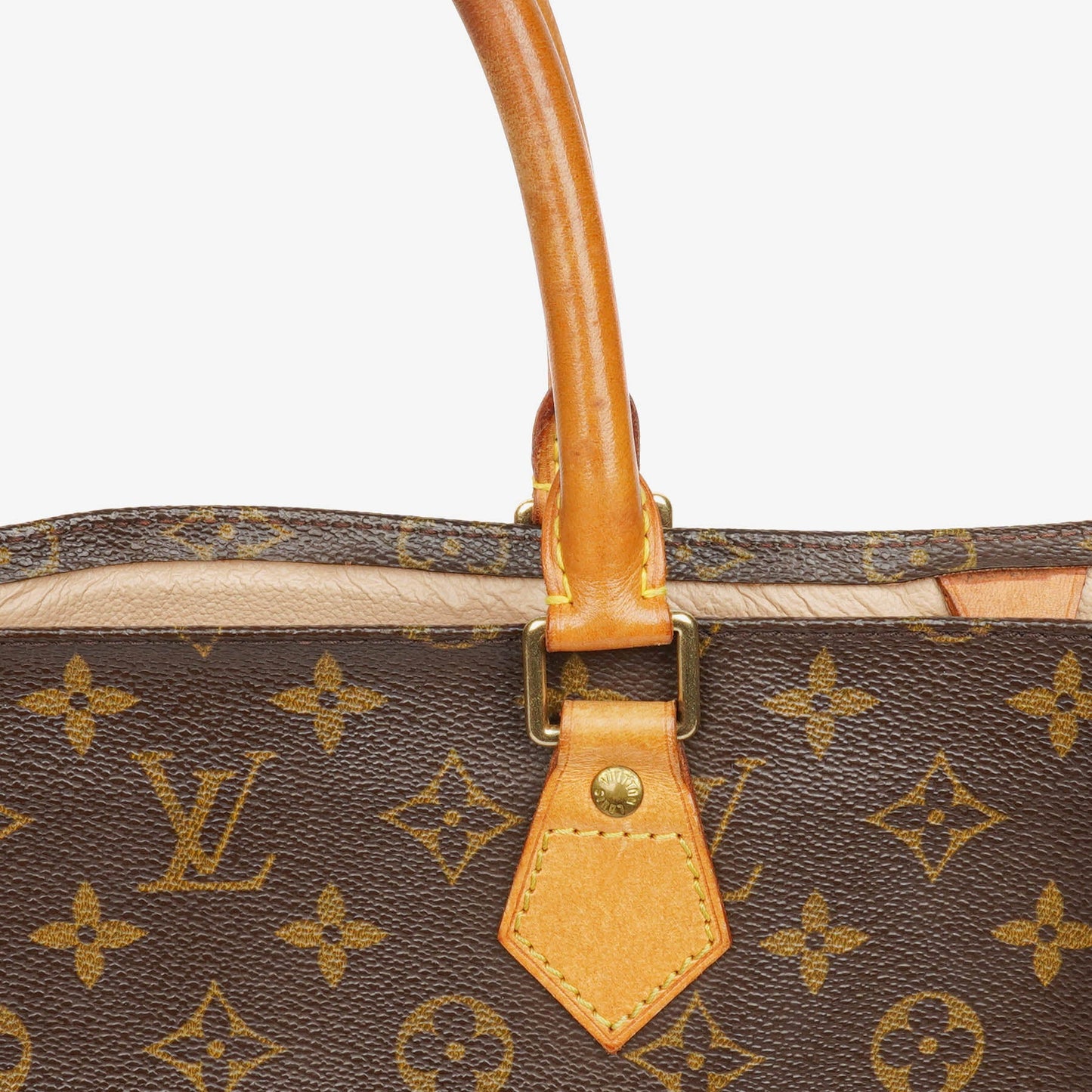 Louis Vuitton Sac Plat Monogram Canvas Bag