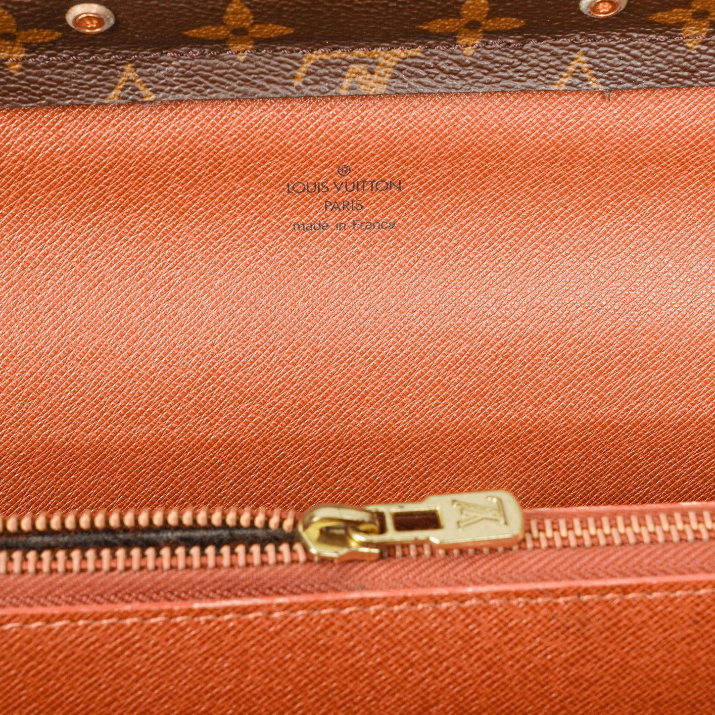 Louis Vuitton Monogram Canvas Serviette Fermoir Briefcase Bag