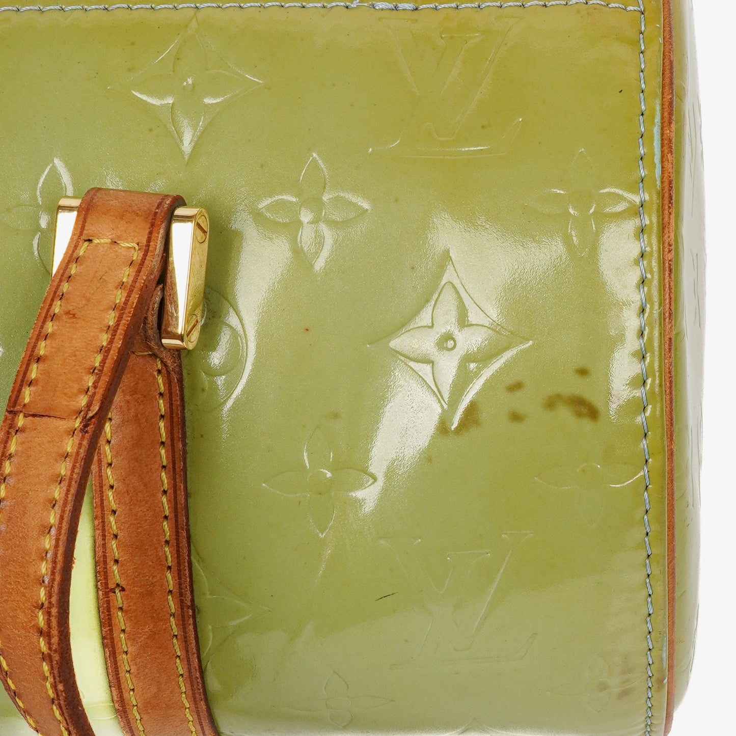 Louis Vuitton Papillon 30 Bedford Monogram Vernis Leather Bag
