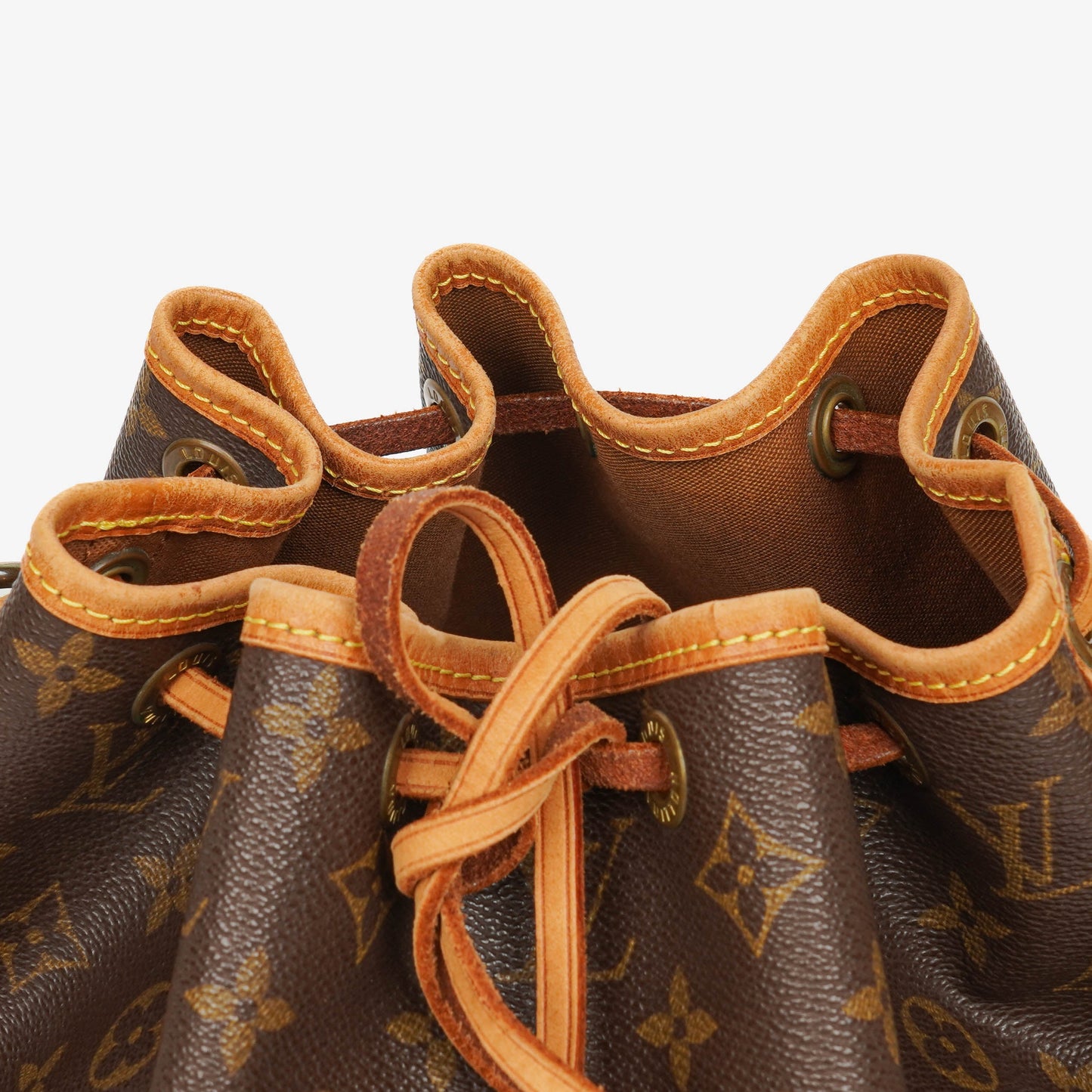 Louis Vuitton Petit Noe Monogram Canvas Shoulder Bag