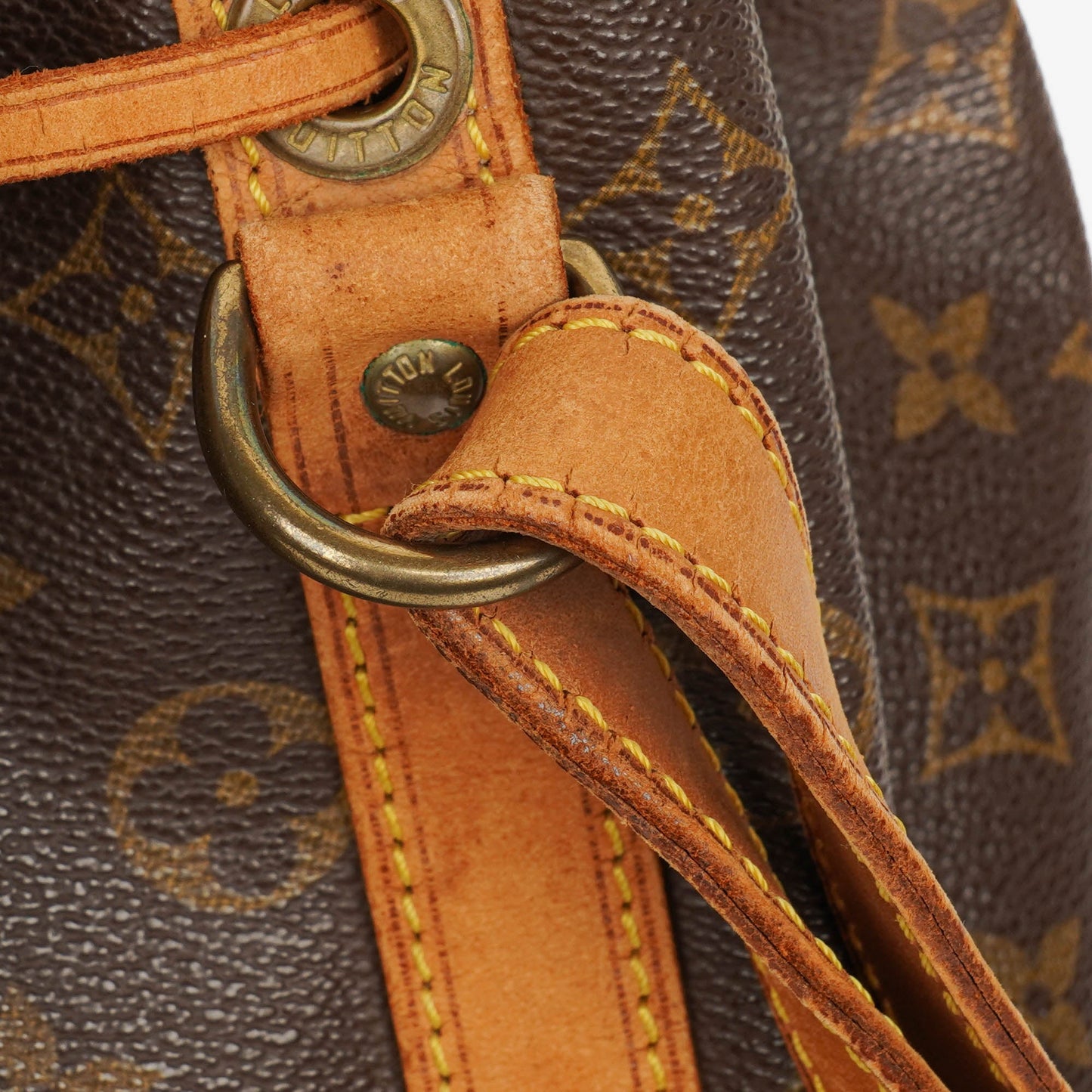 Louis Vuitton Petit Noe Monogram Canvas Shoulder Bag