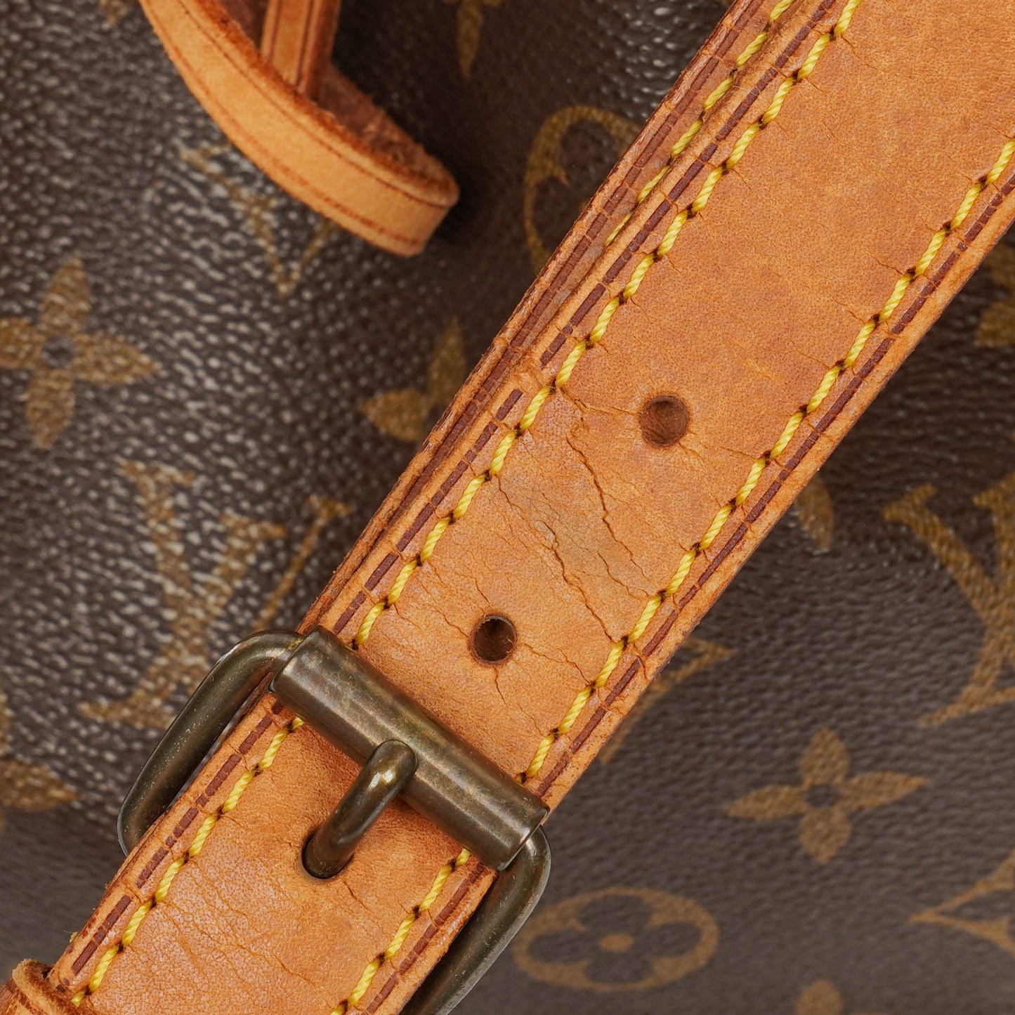 Louis Vuitton Petit Noe Monogram Canvas Shoulder Bag