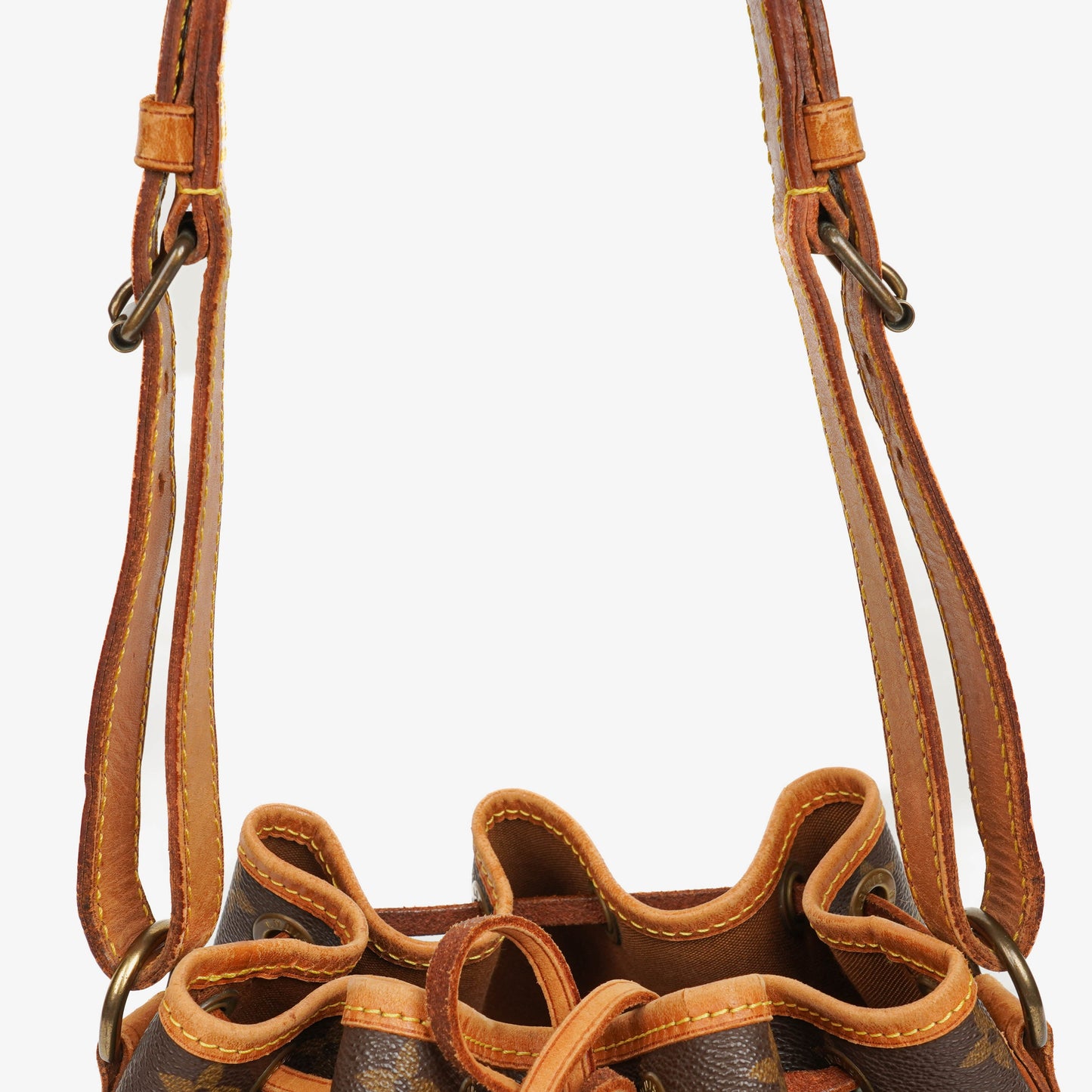 Louis Vuitton Petit Noe Monogram Canvas Shoulder Bag