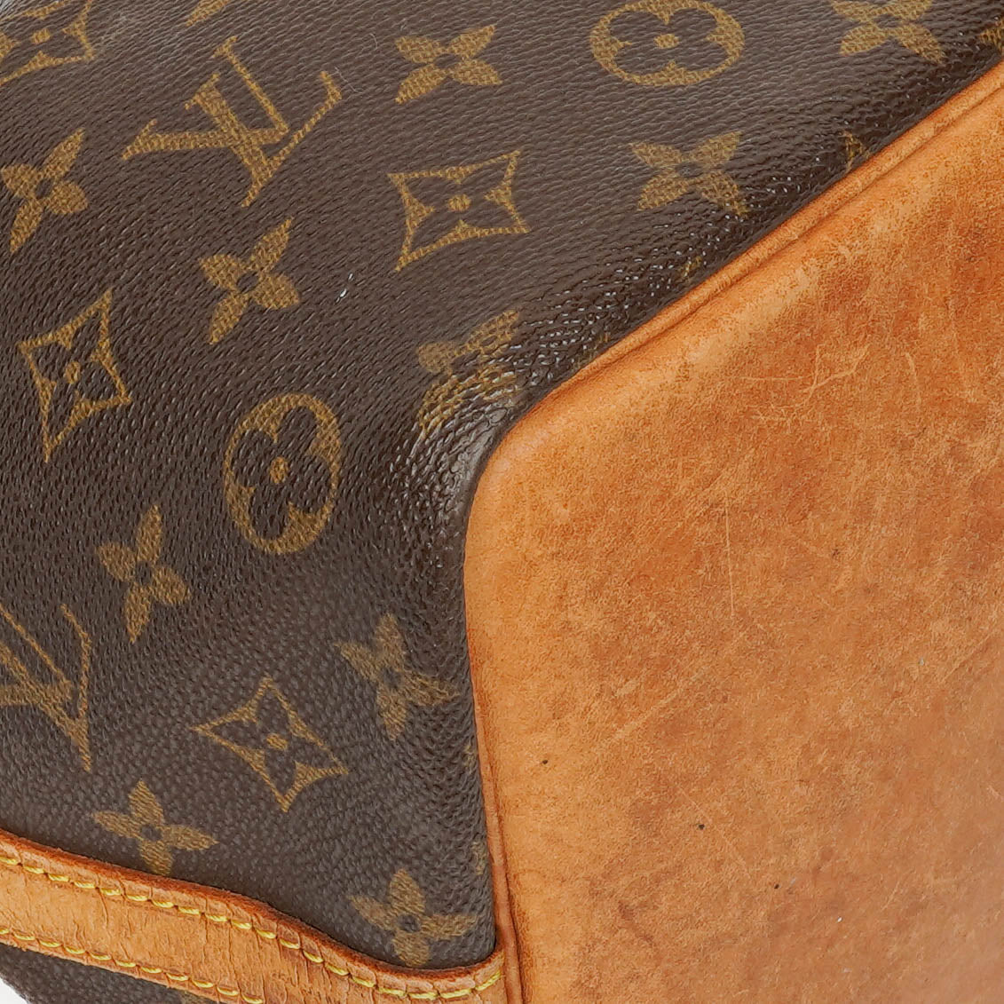 Louis Vuitton Petit Noe Monogram Canvas Shoulder Bag