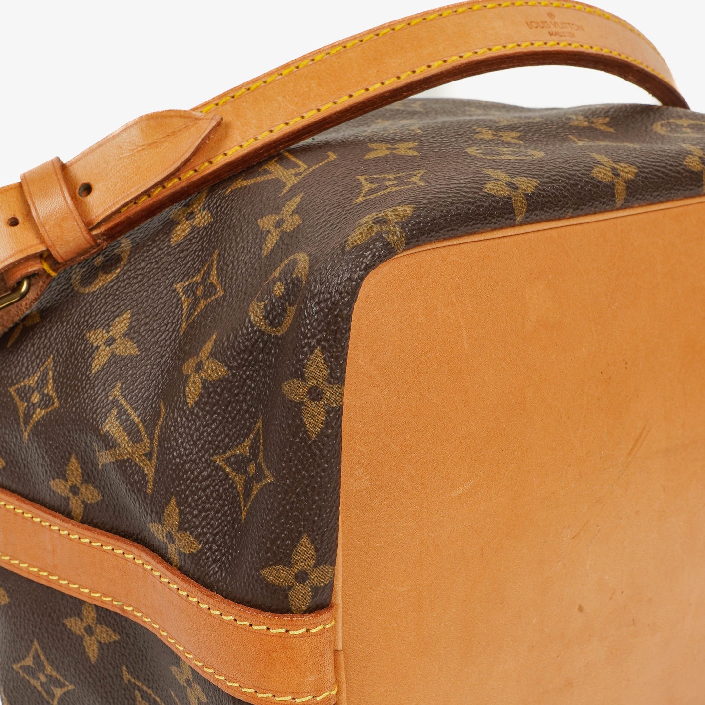 Louis Vuitton Petit Noe Monogram Canvas Shoulder Bag