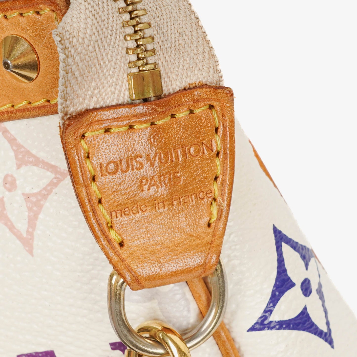 Louis Vuitton Takashi Murakami Pochette Accessoire Multicolor Clutch Handbag