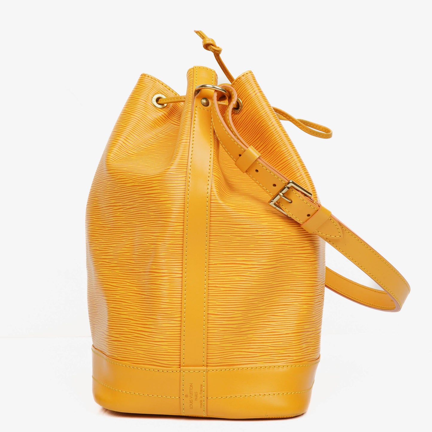 Louis Vuitton Noe Grande GM Yellow Epi Leather Shoulder Bag
