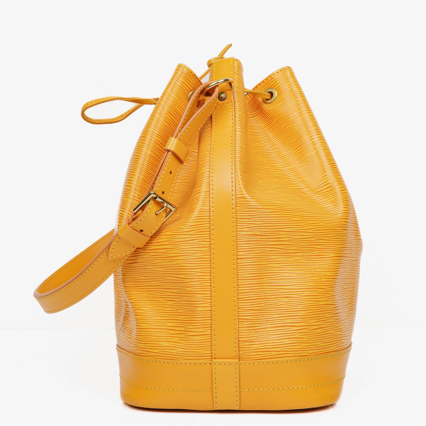 Louis Vuitton Noe Grande GM Yellow Epi Leather Shoulder Bag