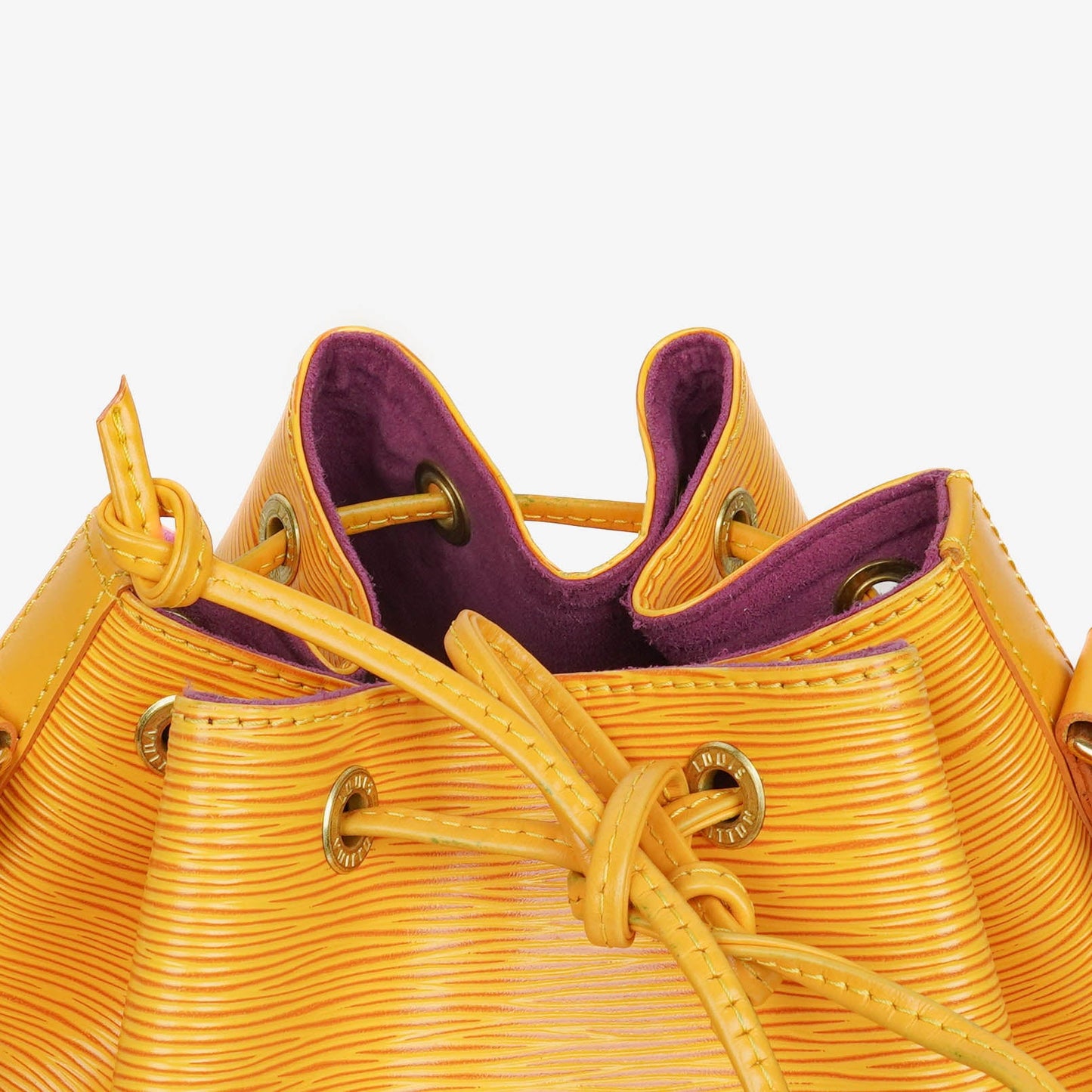 Louis Vuitton Noe Grande GM Yellow Epi Leather Shoulder Bag