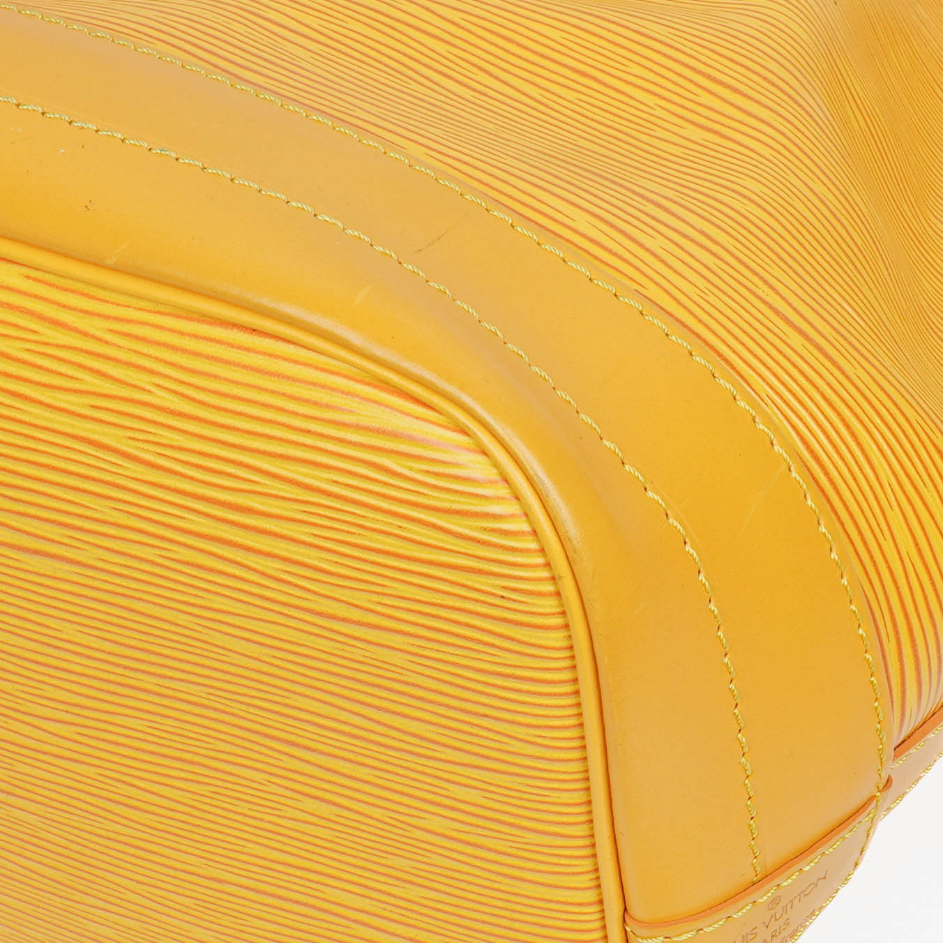 Louis Vuitton Noe Grande GM Yellow Epi Leather Shoulder Bag