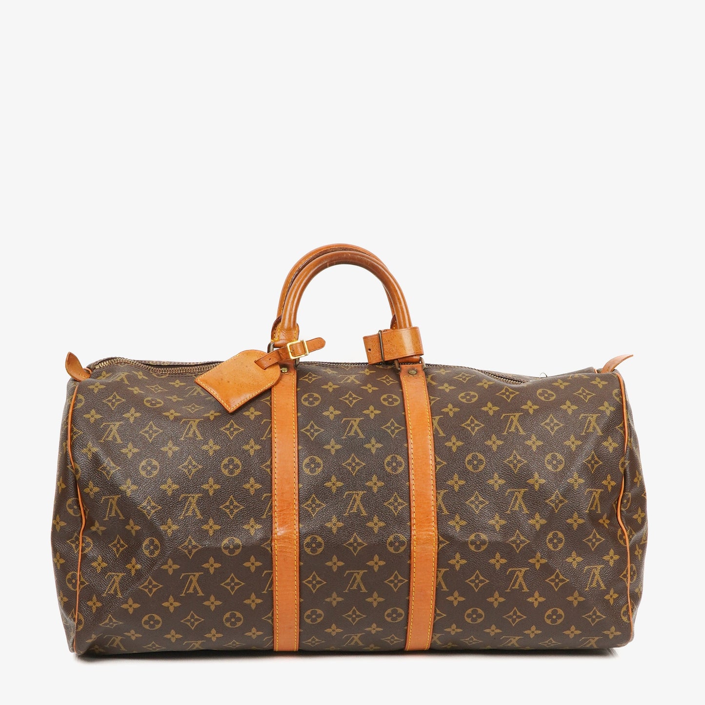 Louis Vuitton Keepall 55 Monogram Canvas Travel Bag