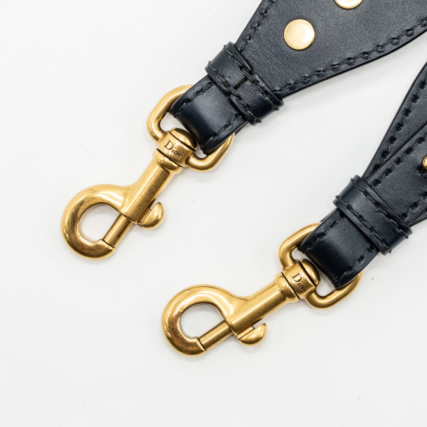 Dior Wide Shoulder Strap Blue Dior Oblique Jacquard