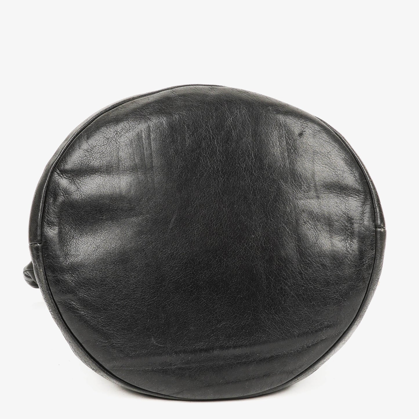 Chanel CC Black Calfskin Bucket Bag