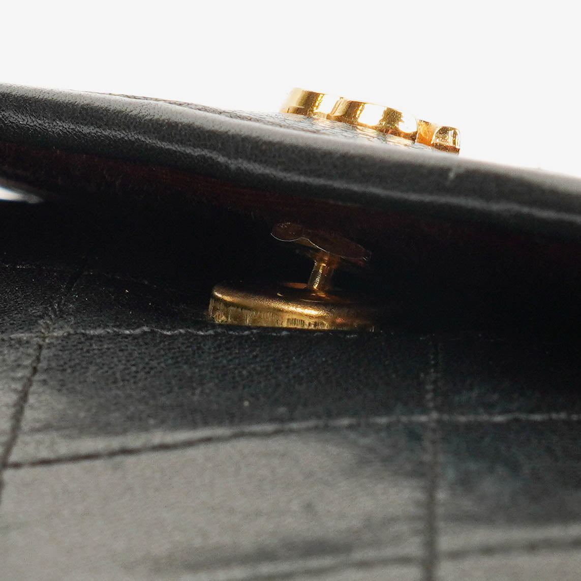 Chanel Black Mini Flap Bag Quilted Lambskin With 24K Gold-Plated Hardware
