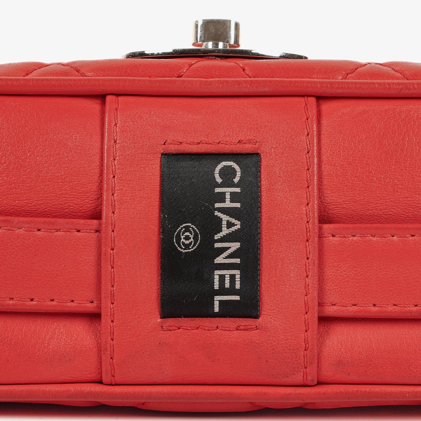 Chanel Icons Secret Label Quilted Calfskin Flap Bag With Silver - Tone Hardware