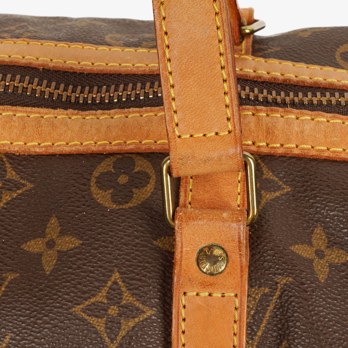 Louis Vuitton Sac Souple 35 Monogram Canvas Bag