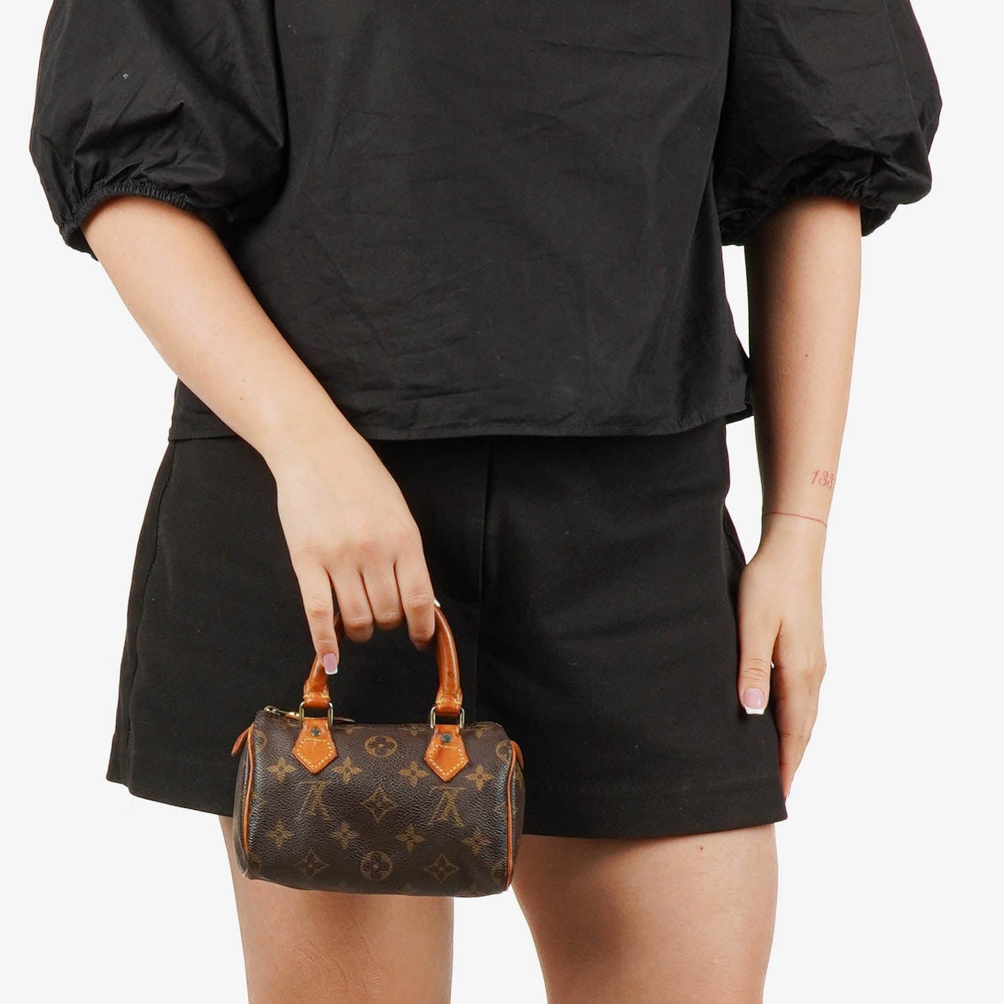 Louis Vuitton Nano  Monogram Canvas Mini Bag