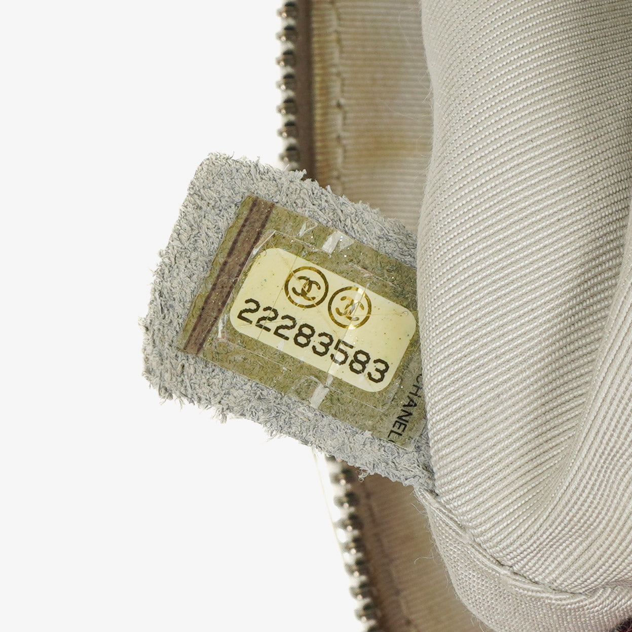 Chanel Silver Metallic Grained Calfskin Casual Rock Waist Bag