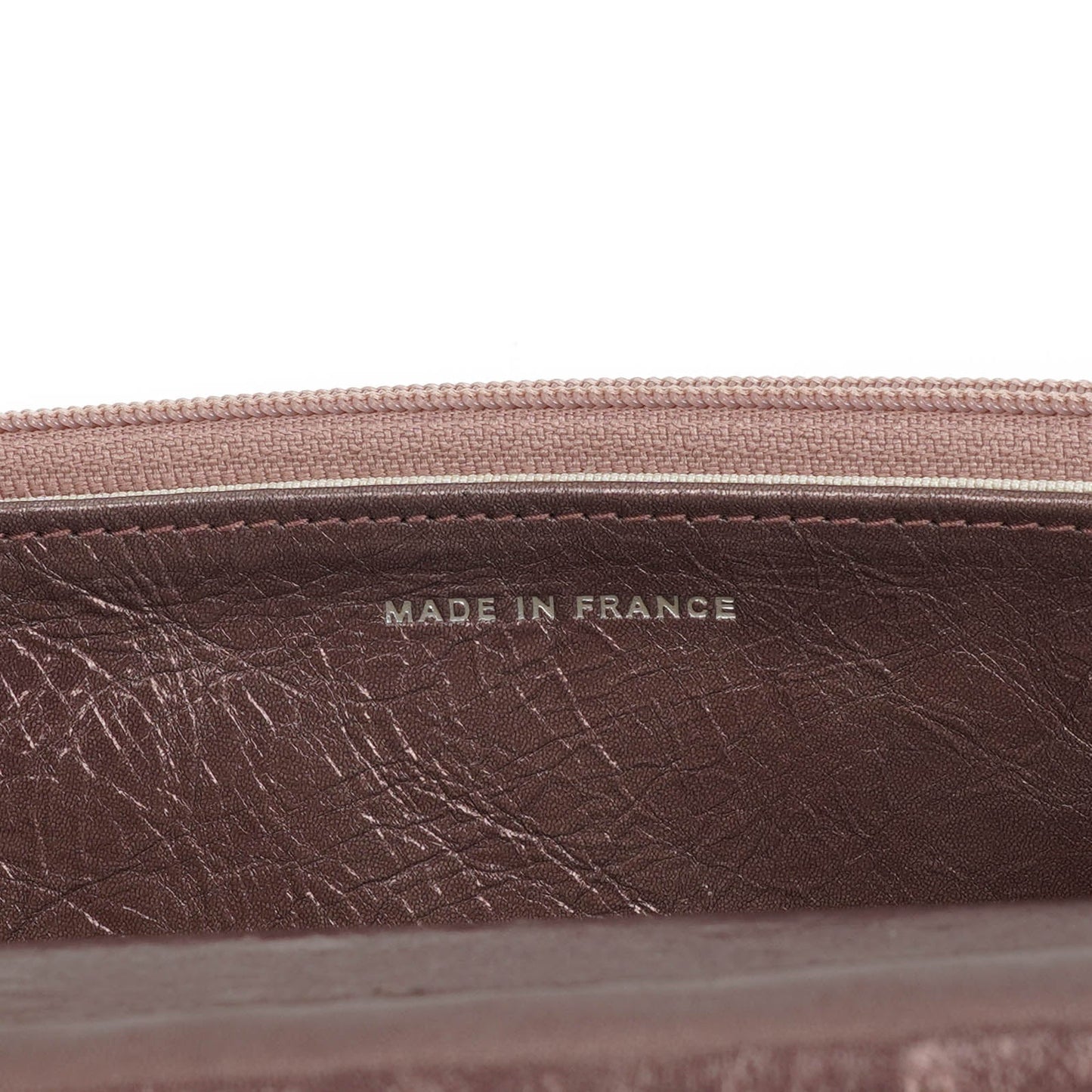 Chanel 2.55 Reissue Wallet on Chain WOC in Purple Quilted Aged Metallic Calfskin