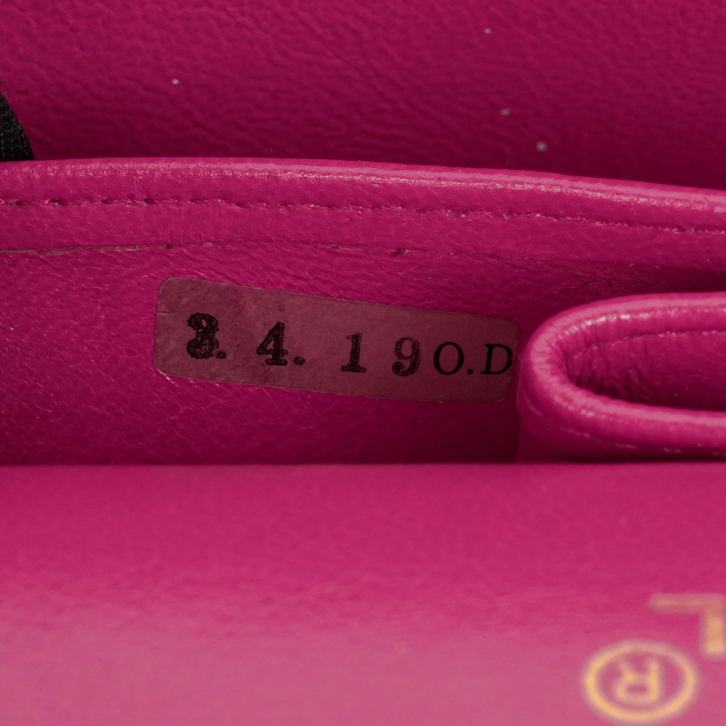 Chanel Classic  Double Flap Bag Fuchsia Pink 24K Gold-Plated Hardware
