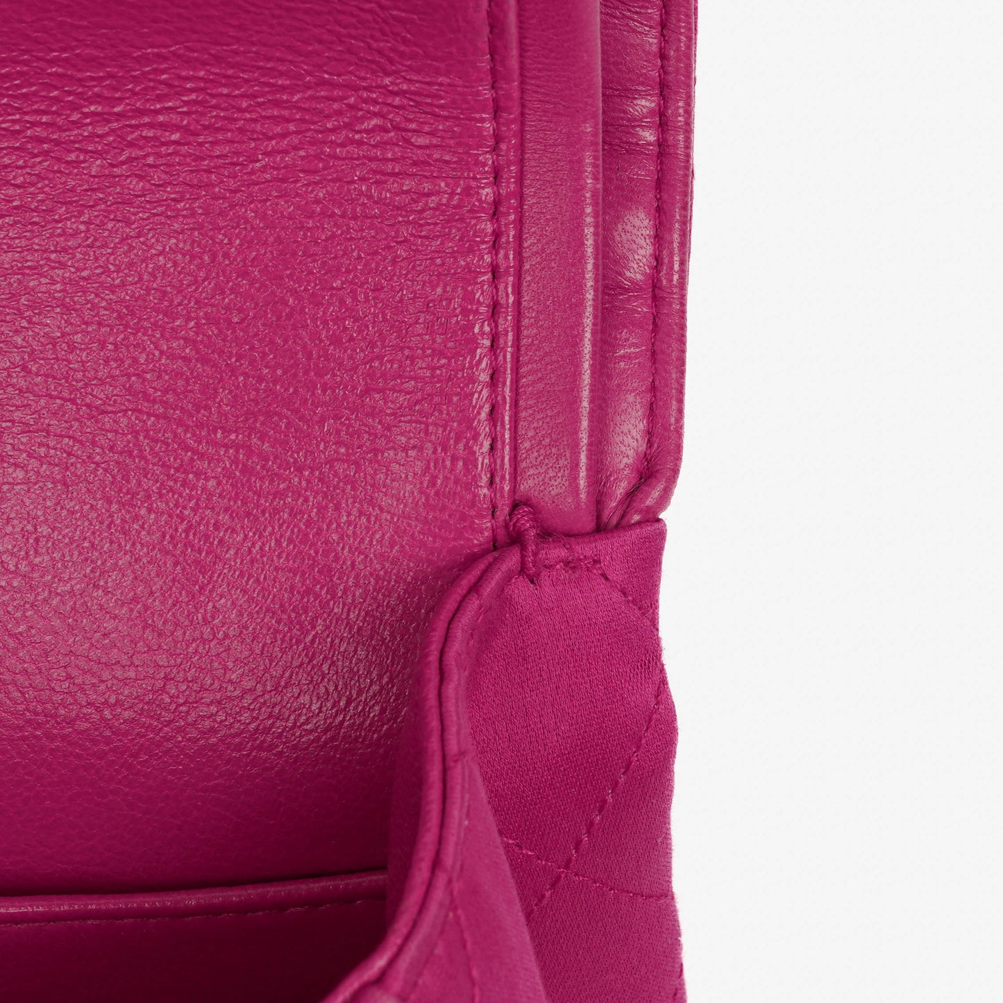 Chanel Classic  Double Flap Bag Fuchsia Pink 24K Gold-Plated Hardware