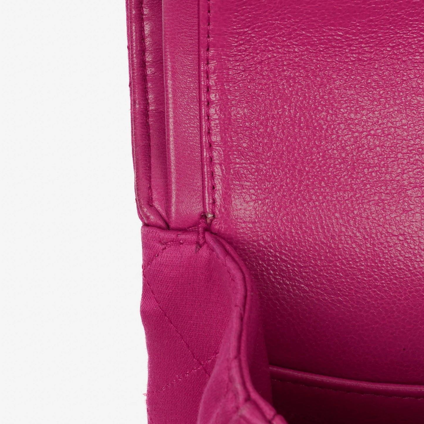 Chanel Classic  Double Flap Bag Fuchsia Pink 24K Gold-Plated Hardware
