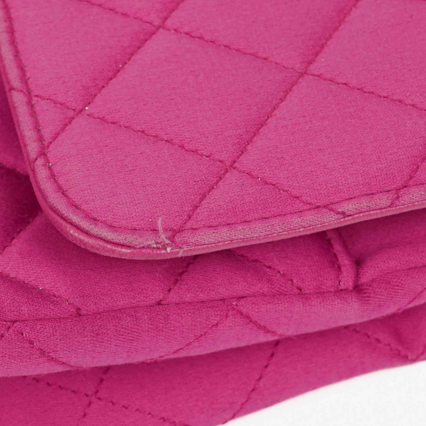 Chanel Classic  Double Flap Bag Fuchsia Pink 24K Gold-Plated Hardware