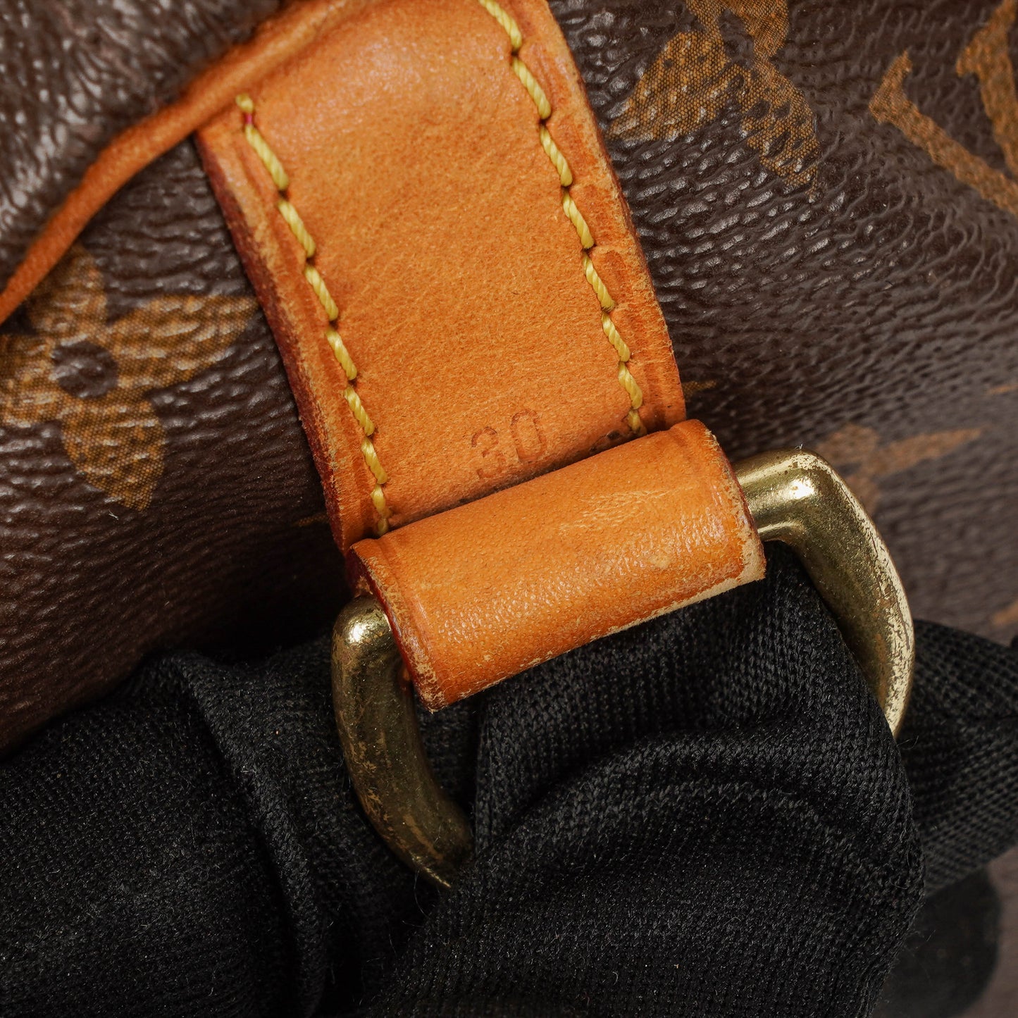 Louis Vuitton  30 Bandouliere Monogram Canvas Handbag
