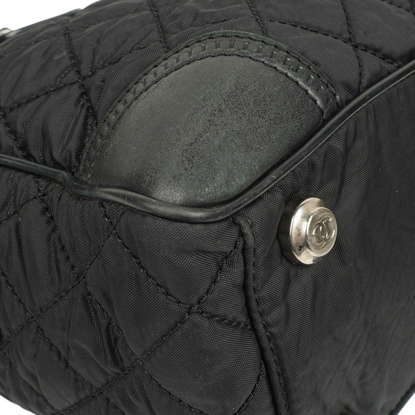 Chanel Black Paris New York Line Tote Bag