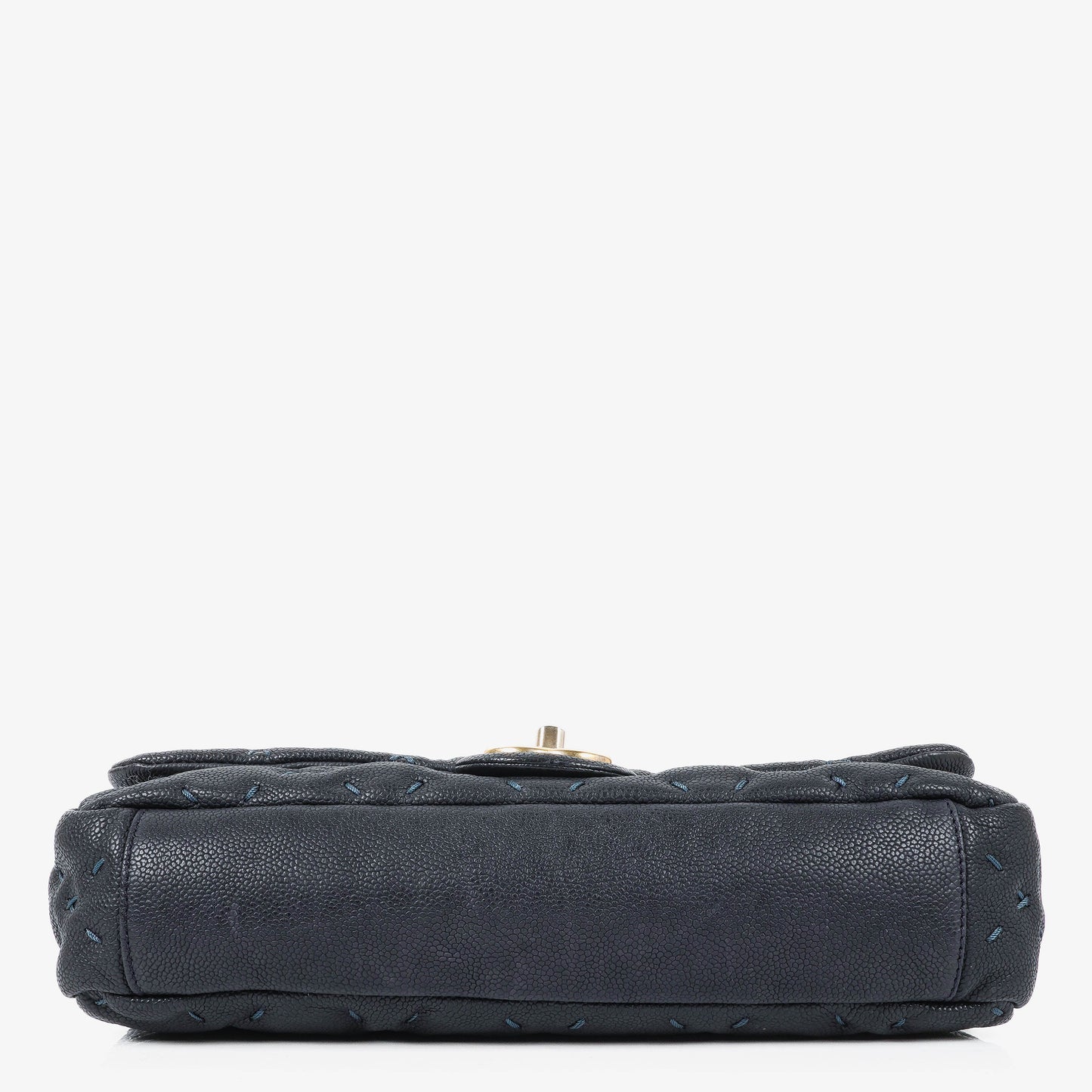 Chanel Wild Stitch Navy Caviar Single Flap
