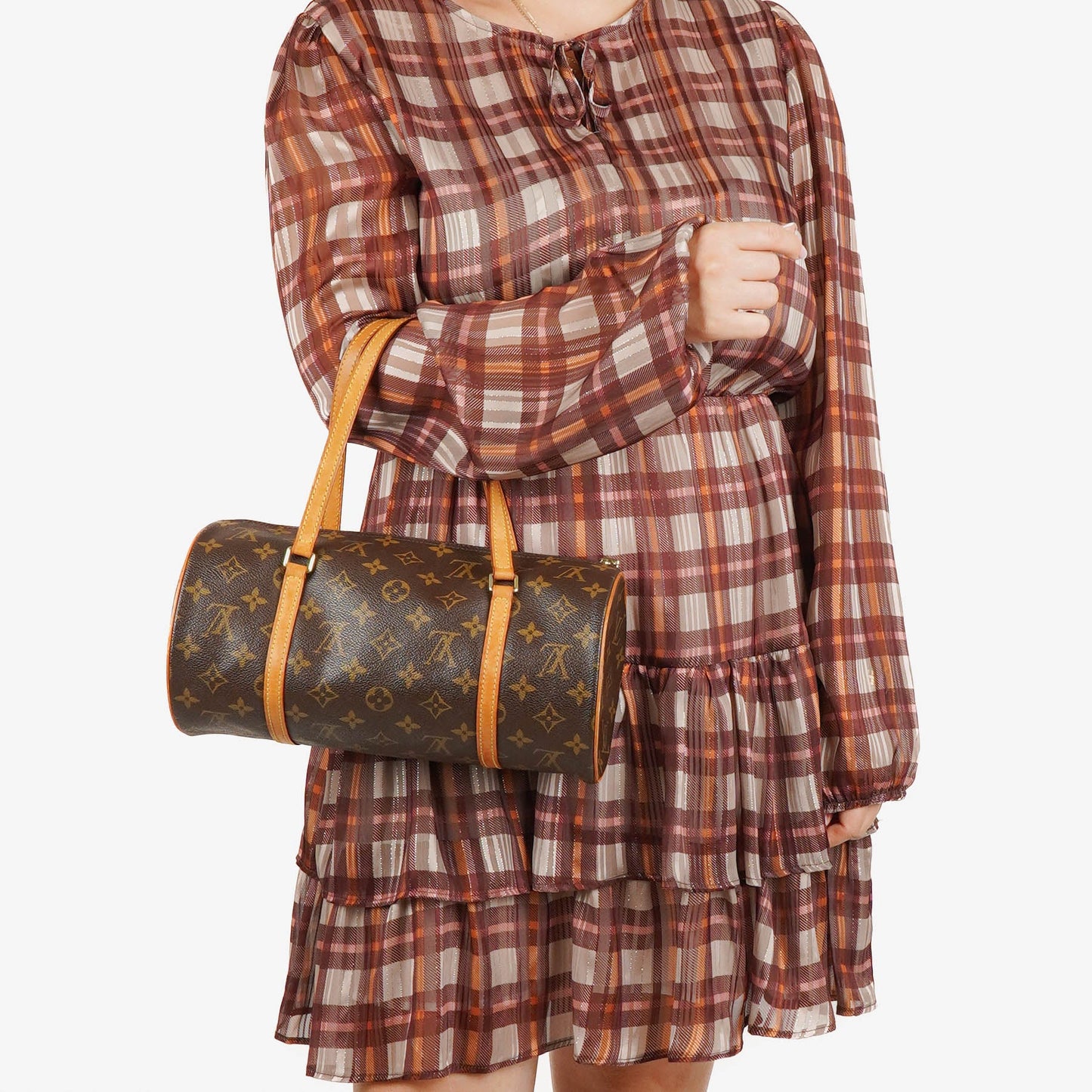 Louis Vuitton Papillon 30  Monogram Canvas Handbag
