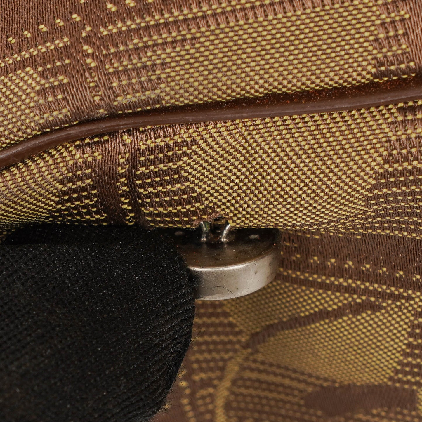 Chanel Beige New Travel Line Nylon Mini Boston Bag