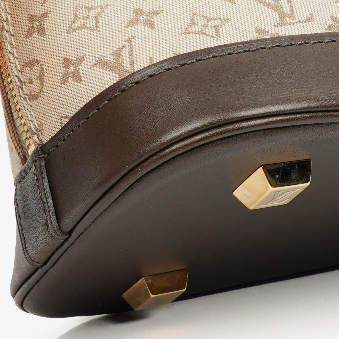 Louis Vuitton Monogram Mini Lin Alma Long Handbag