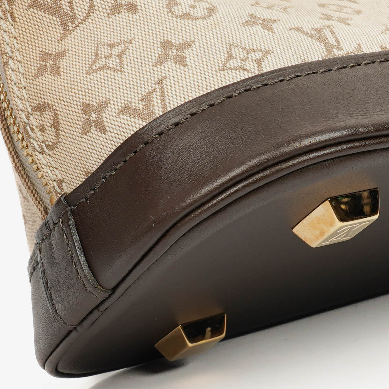 Louis Vuitton Monogram Mini Lin Alma Long Handbag