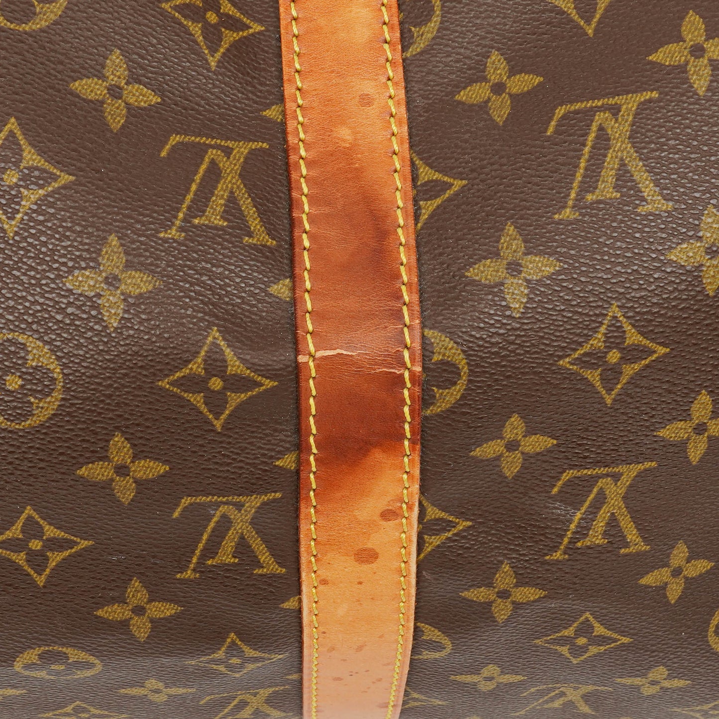 Louis Vuitton Keepall 50 Bandouliere Monogram Canvas Travel Bag