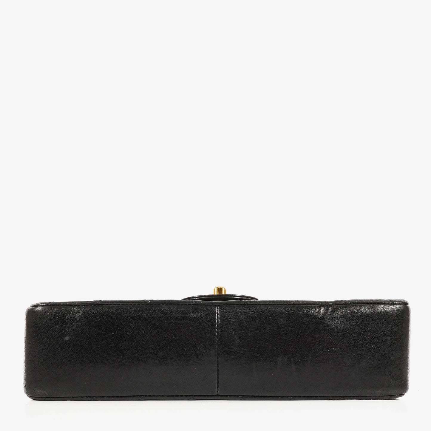 Chanel  Medium Classic Double Flap Bag Black Quilted Leather 24K Gold-Plated Hardware