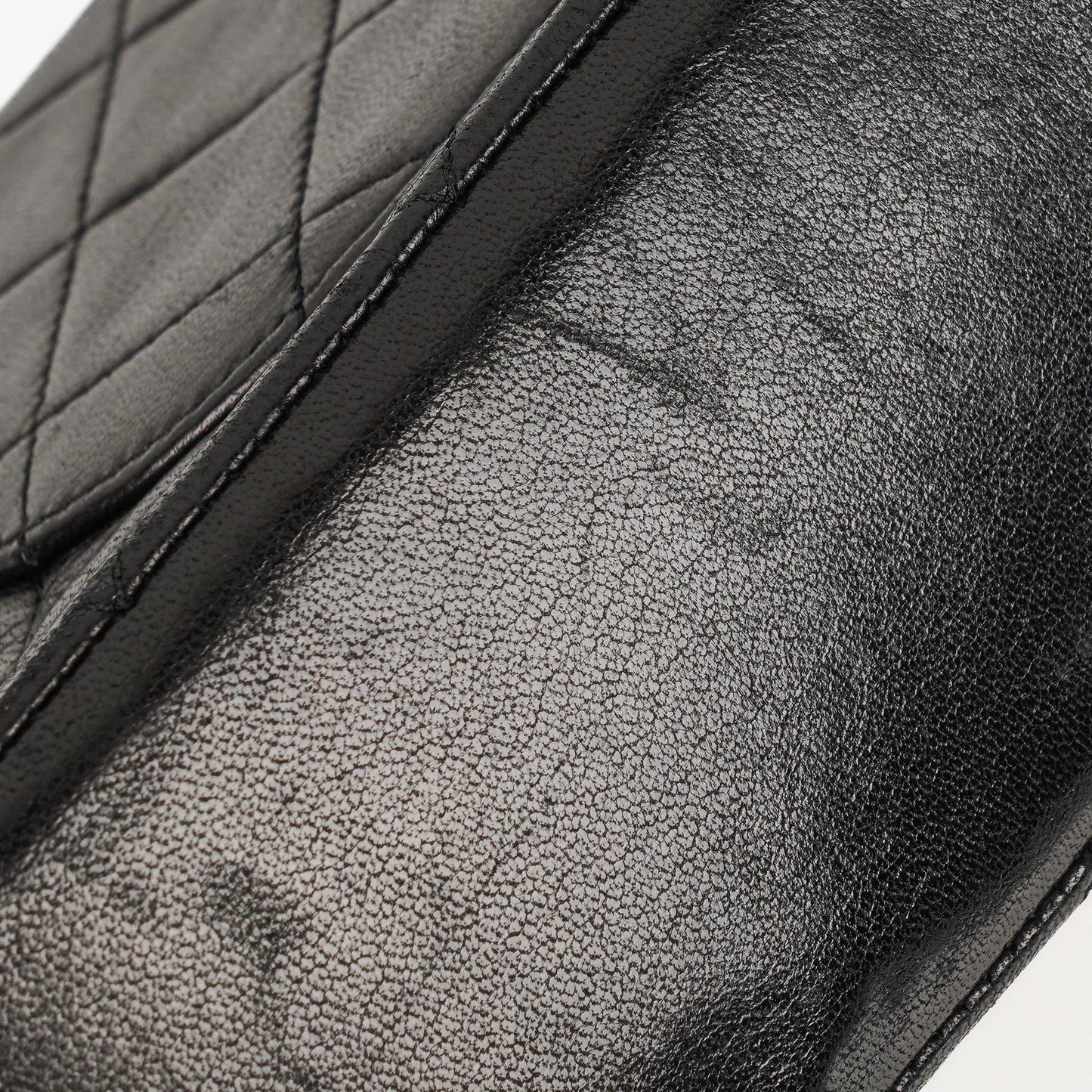Chanel  Medium Classic Double Flap Bag Black Quilted Leather 24K Gold-Plated Hardware