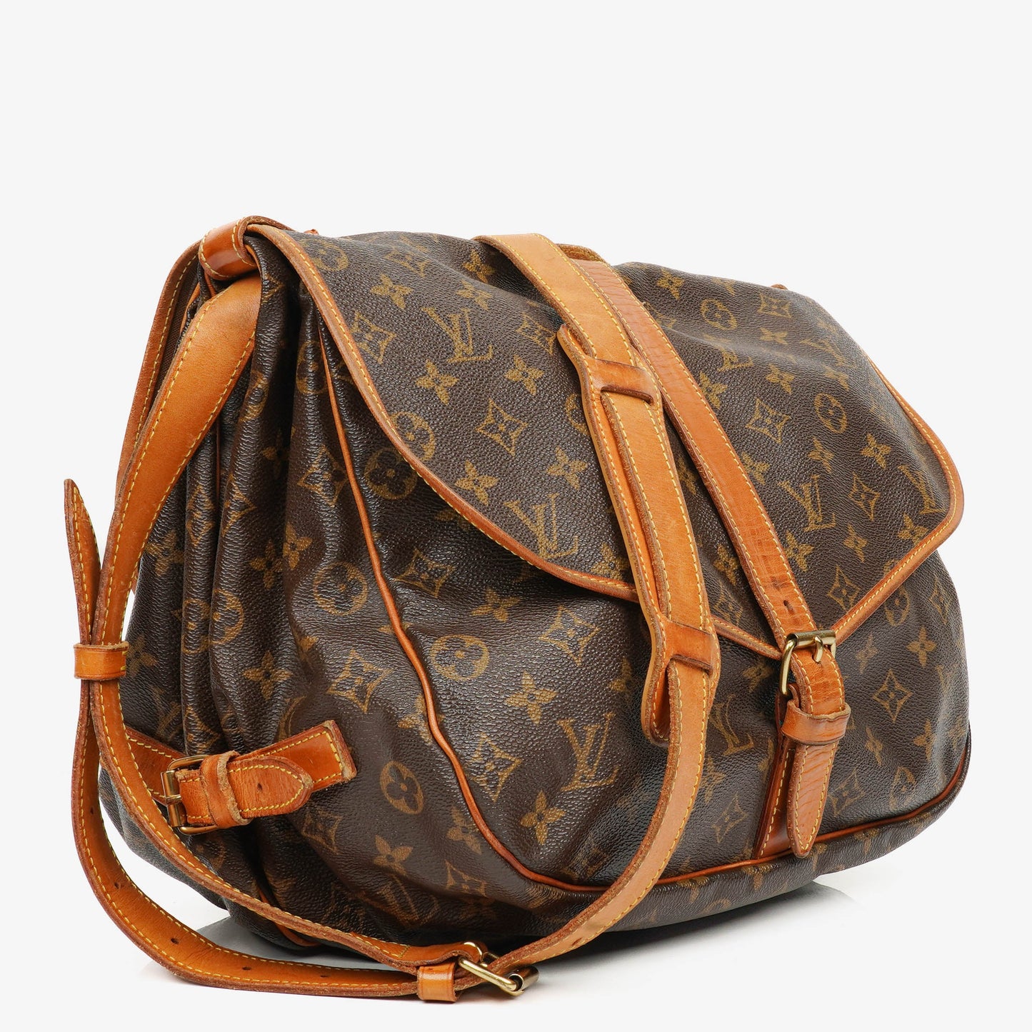 Louis Vuitton Saumur Monogram Canvas 35 Bag