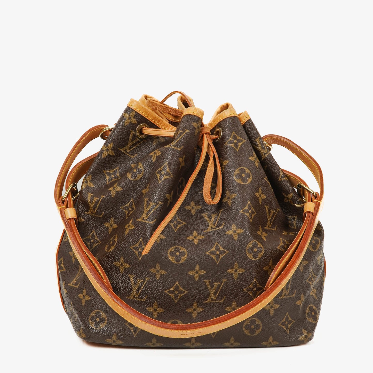 Louis Vuitton Petit Noe Monogram Canvas Shoulder Bag