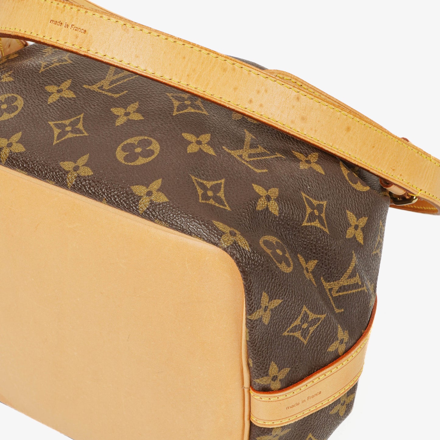 Louis Vuitton Petit Noe Monogram Canvas Shoulder Bag
