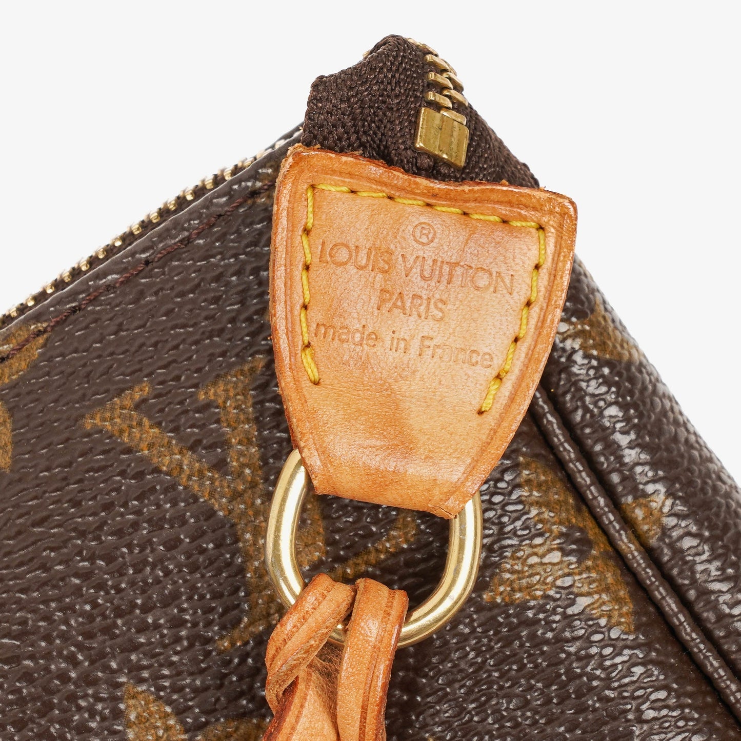 Louis Vuitton Pochette Accessoires Monogram Canvas Clutch Handbag