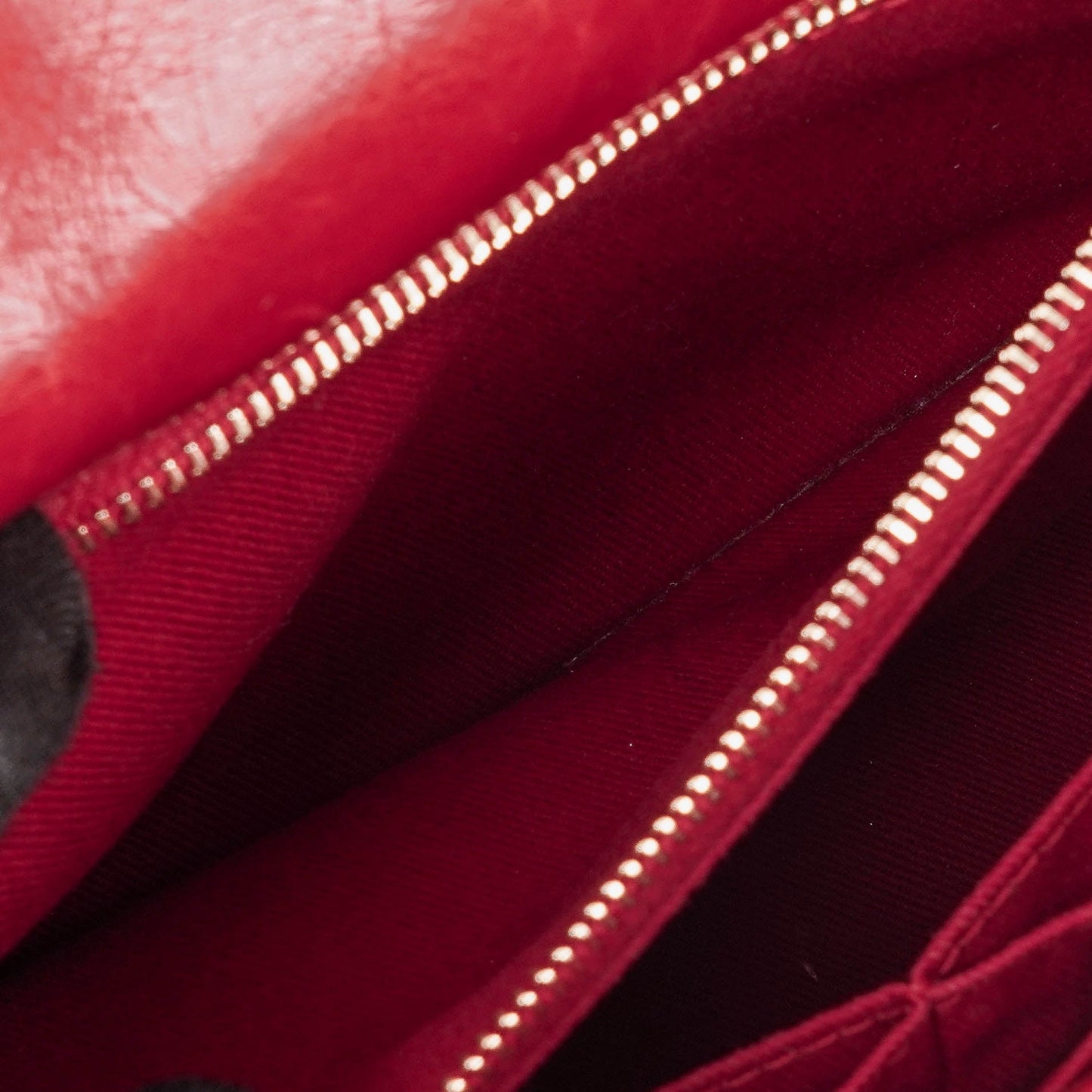 Chanel Large Red Chevron Quilted Calfskin Coco Handle Flap