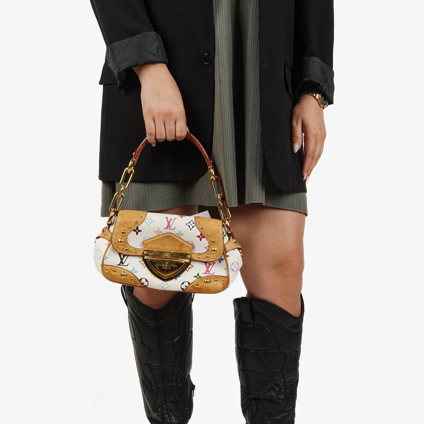 Louis Vuitton Takashi Murakami Marlyn Multicolor Handbag