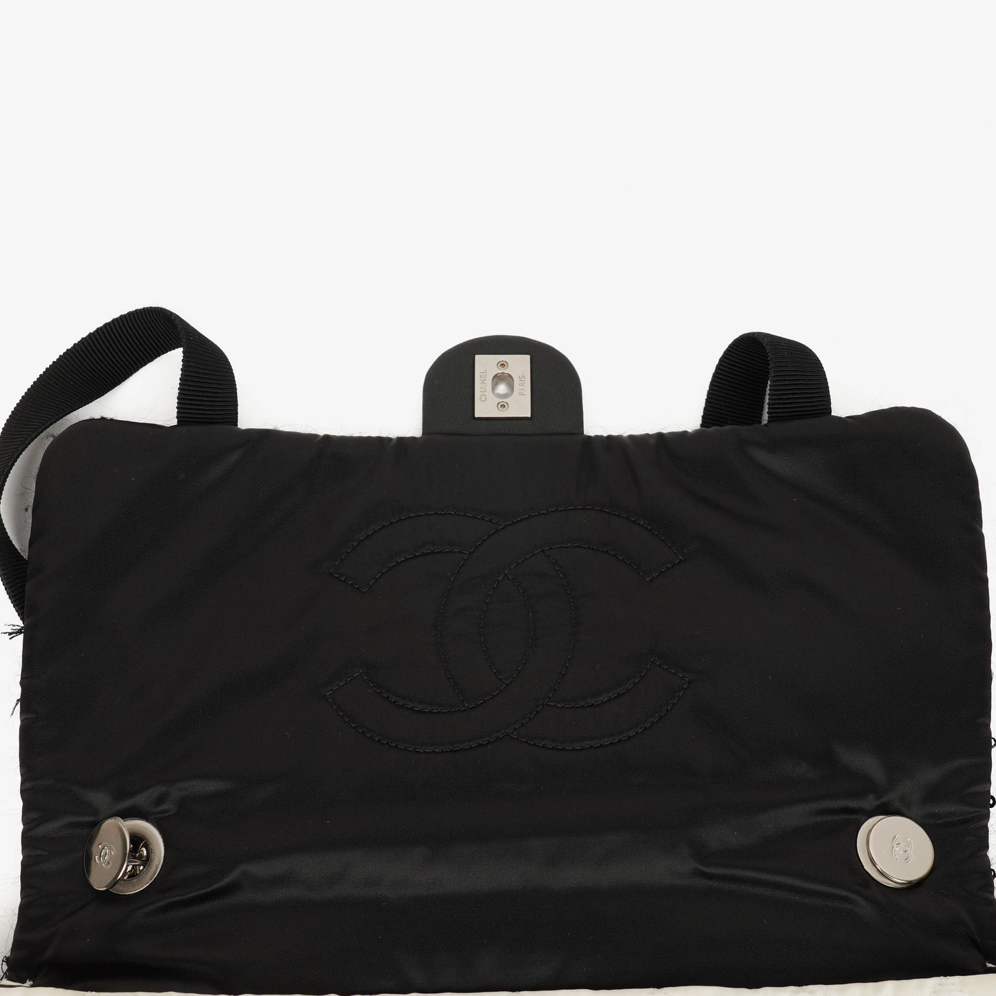 Chanel Multicolour Astronaut Essentials Nylon/Tweed Flap Bag