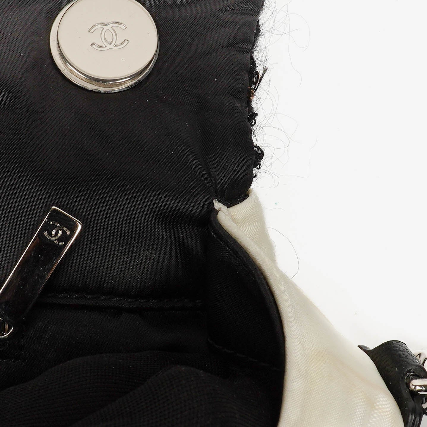 Chanel Multicolour Astronaut Essentials Nylon/Tweed Flap Bag