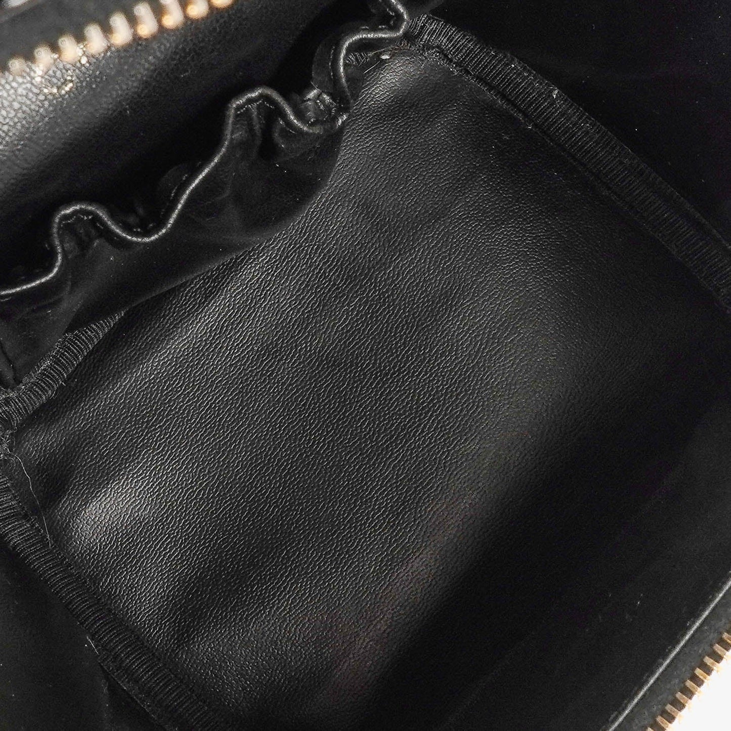 Chanel Black Patent Leather Vanity Case