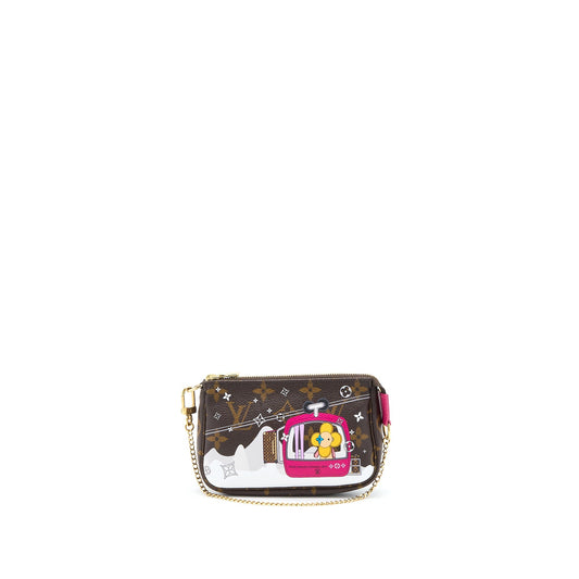 Louis Vuitton 2019 Limited Mini Pochette Accessories Monogram Canvas GHW