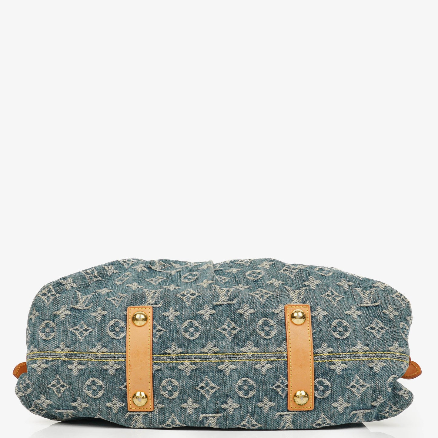 Louis Vuitton Neo Cabby MM Monogram Blue Denim Bag